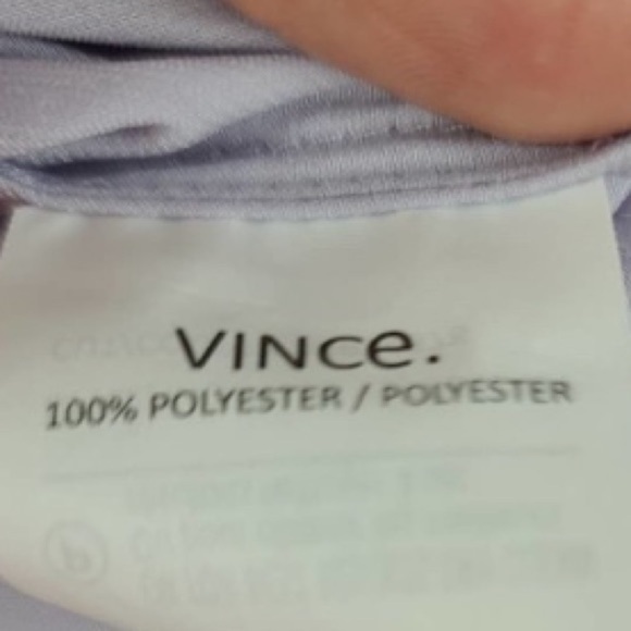 Vince Sleeveless Lavender Satin Dress with Pockets Women’s Size XS - Picture 4 of 9